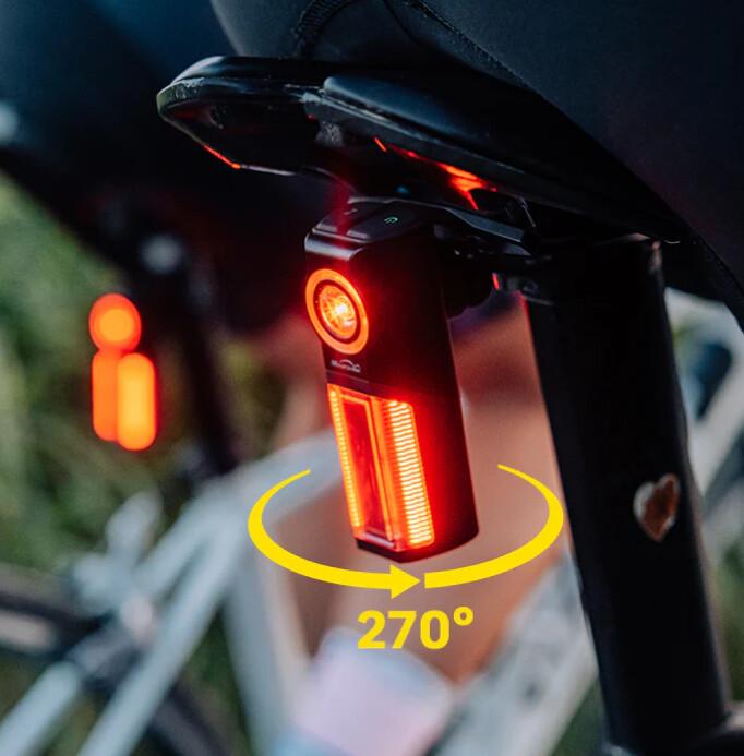 Actual product image Magicshine Seemee R300 radar rear light