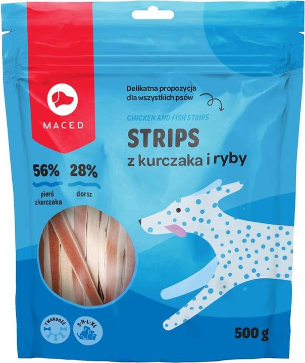 Image du produit Maced Boulettes de viande de poulet et de poisson Maked 500 g (Senior, 500 g)