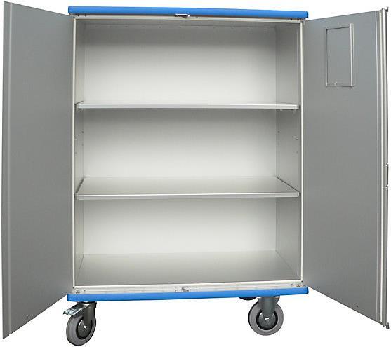 Actual product image kaiserkraft Aluminium cupboard trolley (300 kg)