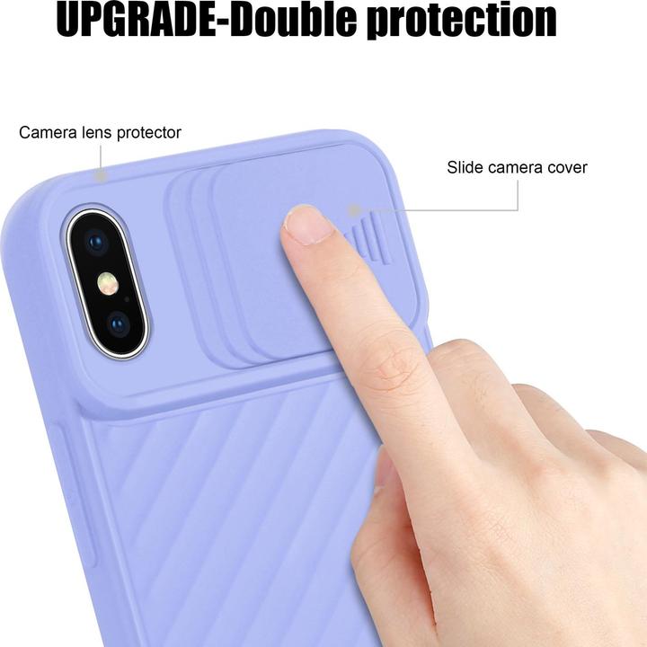 Immagine prodotto Cadorabo Cover in TPU con protezione della fotocamera (Apple iPhone XR)