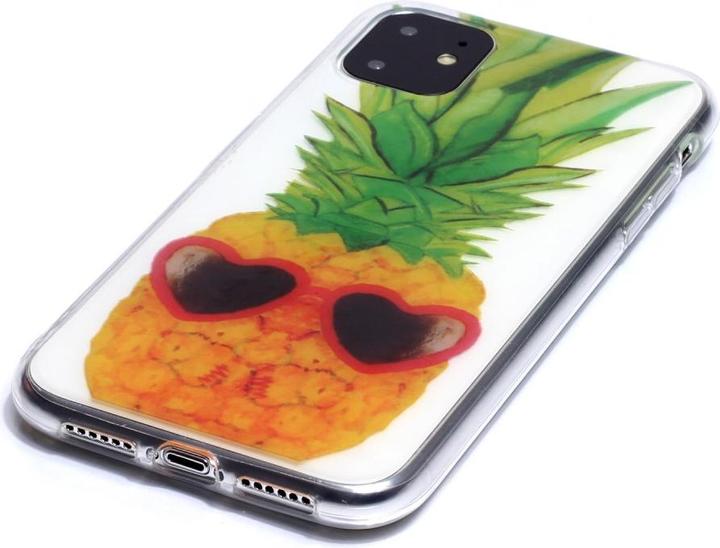 Image du produit Ueli Express iPhone 11 Coque Super Slim en caoutchouc Ananas (Apple iPhone 11)
