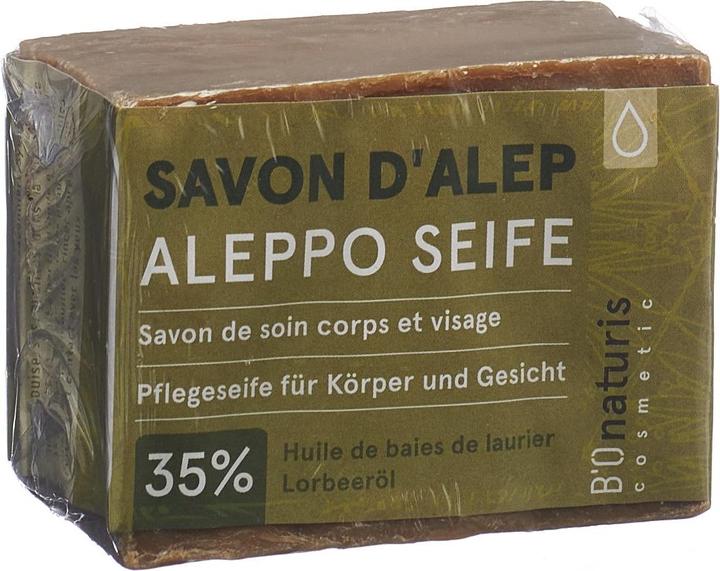 B'Onaturis Savon ALEPPO 35 %. (Lotion au savon)