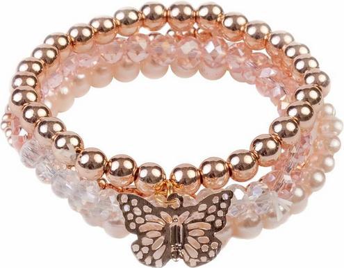 Actual product image Great Pretenders Creative Education 84085 Bracelet Set Blush Crush (4 cm)