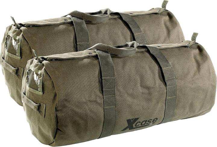 Immagine prodotto Xcase Set di 2 borse sportive e da viaggio in tela con manico per il trasporto (70 l)