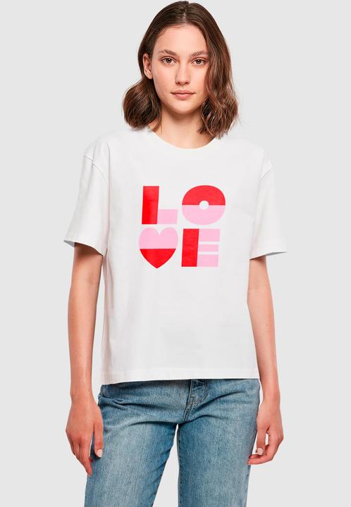 Produktbild Miss Tee Love Heart Letters Tee - 195135 (S)