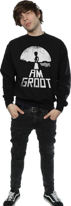 Immagine prodotto Guardians Of The Galaxy I Am Groot White Felpa Uomo (XXL)