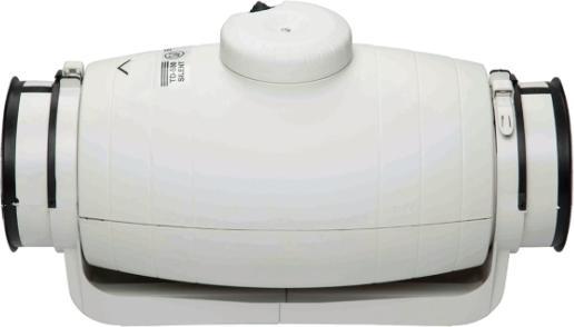 Actual product image Thermorex THERMEX duct fan TD 350/125 Silent Scandic, ø125 mm, air flow rate 380/280 m³/h at 0 Pa, Ene