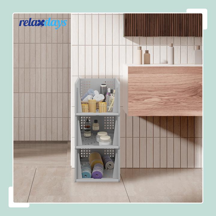 Produktbild Relaxdays 3x Schrank Organizer