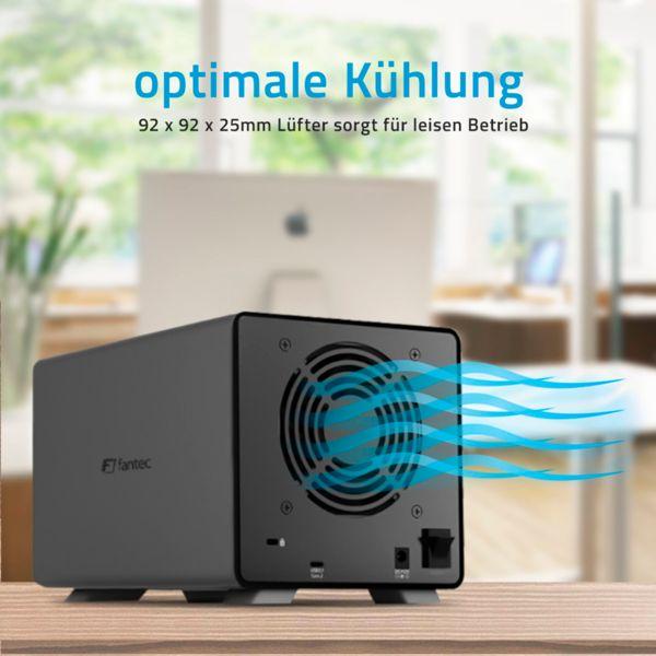 Immagine prodotto Fantec MB-X4U31 Armadio 4x 3.5 (3.5")