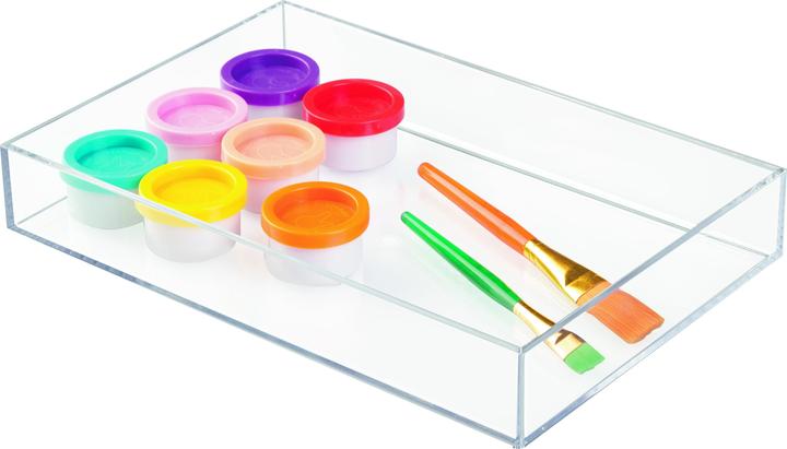Actual product image iDesign Clarity (30.5 x 10 x 5 cm, 20.5 x 10 x 5 cm, 10 x 10 x 5 cm, 20.5 x 20.5 x 5 cm)