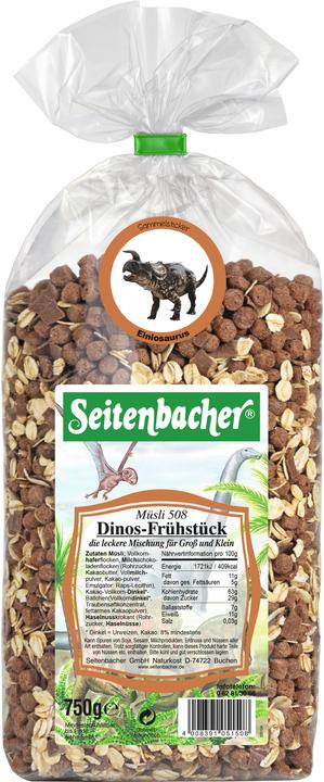 Produktbild Seitenbacher Dinos Frühstück 750g (810 g)
