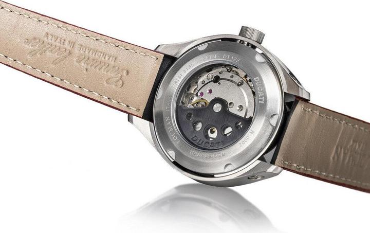 Actual product image Locman Italy Men's Watch Ducati Automatic Ref. D122A01S (Analogue wristwatch, 42 mm)