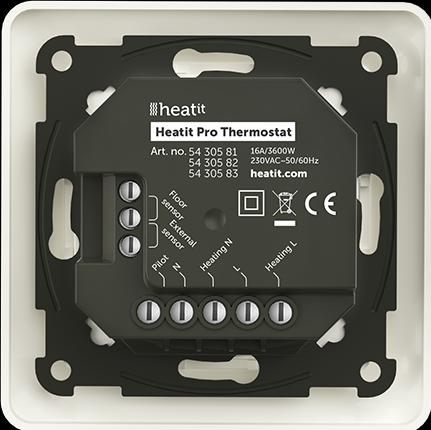 Produktbild Heatit Pro Thermostat (White RAL 9010)