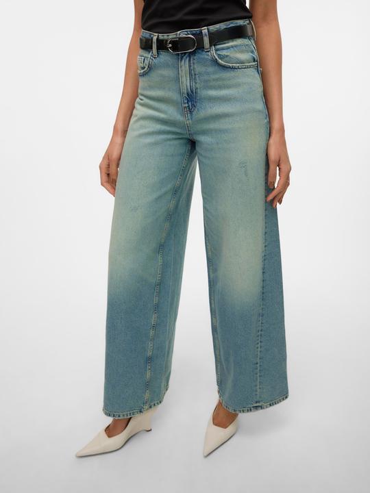 Produktbild Vero Moda VMROWAN Hohe Taille Weit geschnitten Jeans Weit geschnitten (W28/L32)