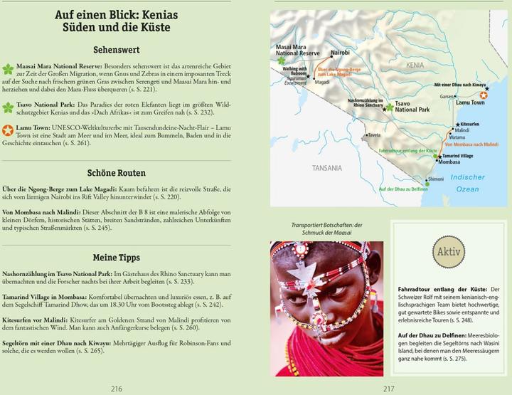 Produktbild Reise-Handbuch Reiseführer Kenia, Tansania (Deutsch, Diana Schreiber, Sandra Rudolph-Msuya, 2023)