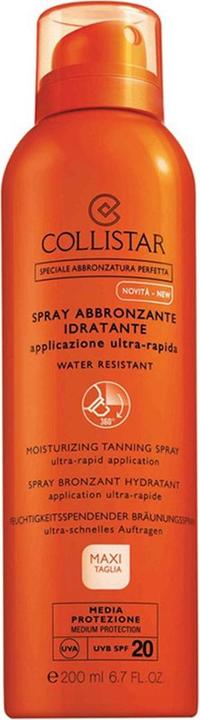 Actual product image Collistar Moisturizing Tanning (Sun spray, SPF 20, 200 ml, 150 g)