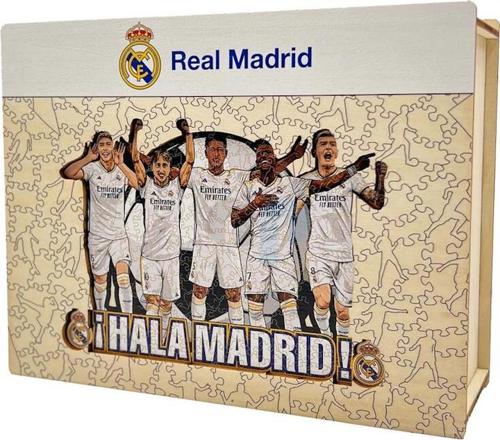 Iconic Real Madrid CF - 5 Players - Wooden Puzzle Size M (270 pieces) (270 pieces)