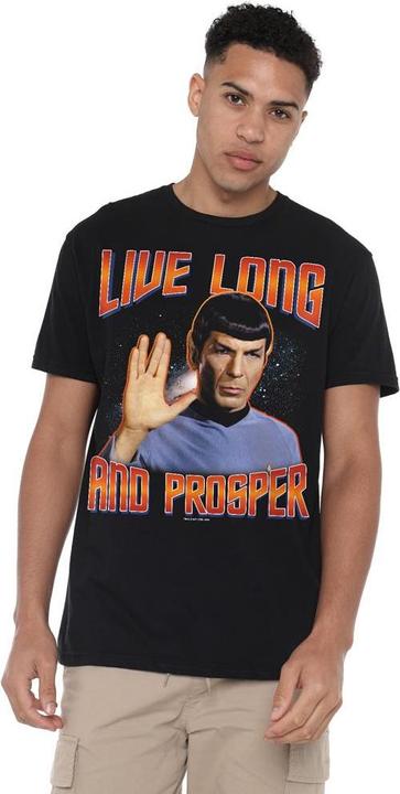 Actual product image Mens Original Live Long and Prosper T-Shirt (5XL)