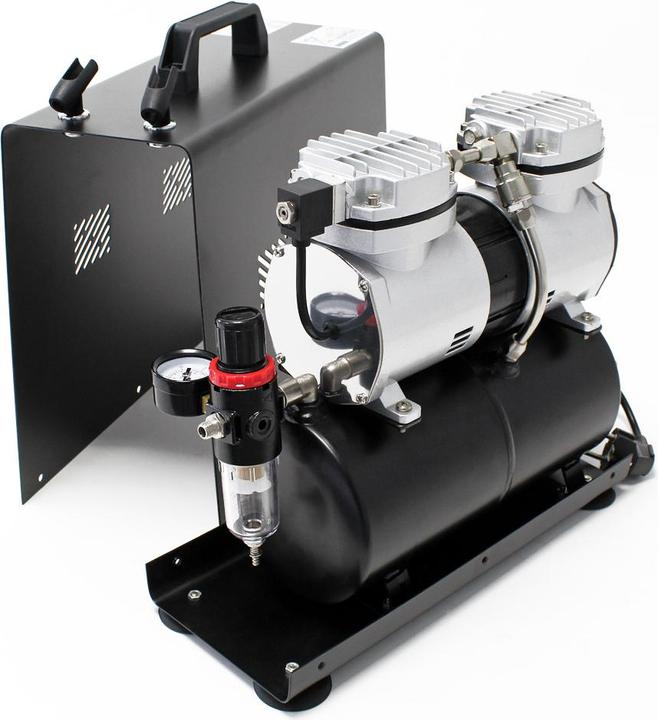 Produktbild Wiltec Airbrush Kompressor AS196A (4 Bar, 3 l)