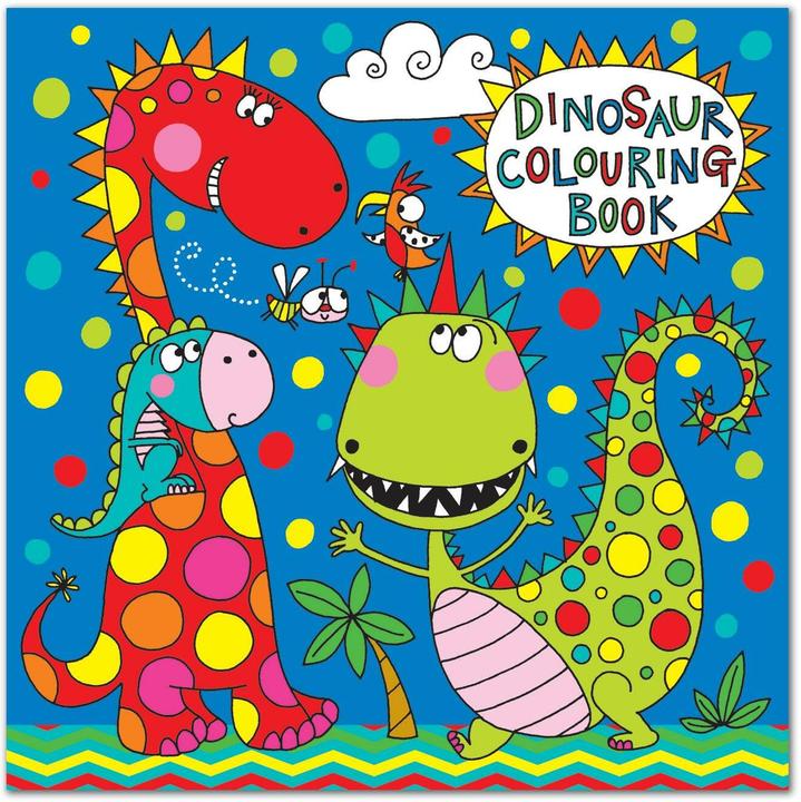 Rachel Ellen Livre de coloriage Dinosaure 20,5 x 20,5 cm