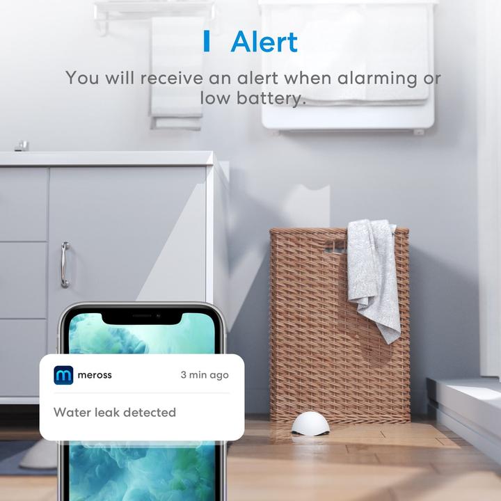 Immagine prodotto Meross Smart Water Leak Sensor