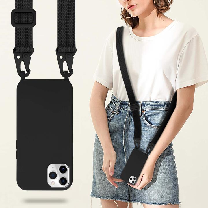 Image du produit Cadorabo TPU Cover Chaîne de téléphone portable Liquid (Apple iPhone 11 Pro Max)