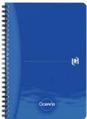 Immagine prodotto Oxford Quaderno Office Oceanis A4, polipropilene riciclato, spirale wire-o, 90 fogli, scacchiera (5mm) (A4, Quadretti)