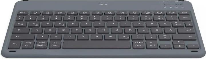 Immagine prodotto Hama Tastiera Bluetooth® Travel 500 per tablet 7-11, custodia, nero, QWERTZ DE (00125137) (DE)