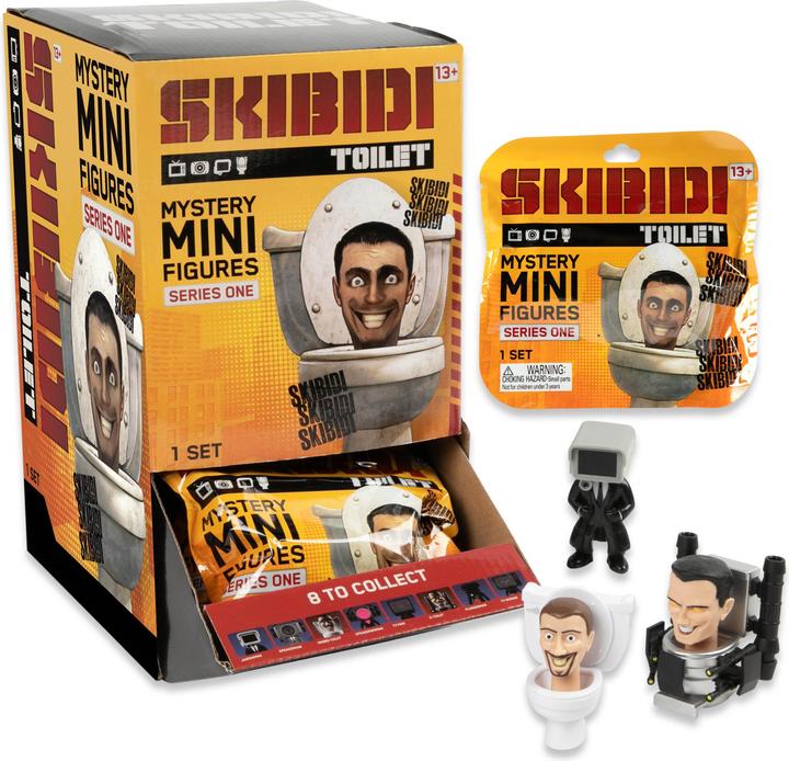 Actual product image Skibidi Toilet Minifigure