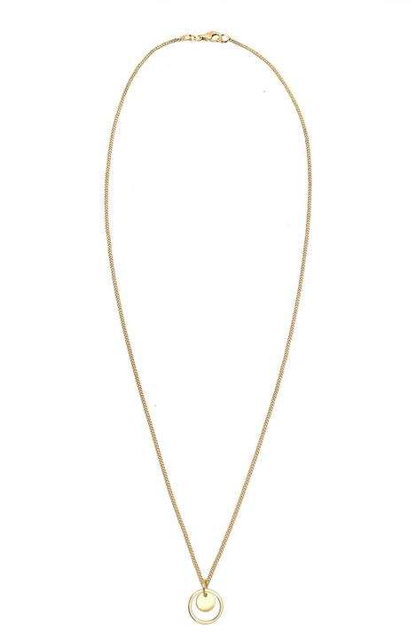 Produktbild Elli Halskette Kreis Rund Geo Trend 925 Sterling Silber (925er Sterling Silber, 45 cm)