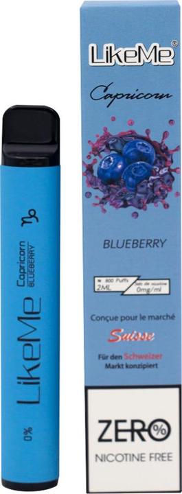 Produktbild LiKeMe Blueberry 0% (Beere)