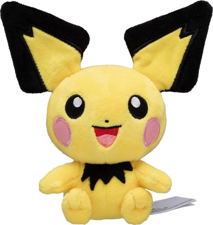 Pokémon Pichu Sitting Cuties Plush - 17 cm (17 cm)