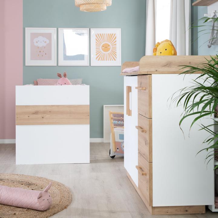 Actual product image Roba Children's room set Lion (Changing unit, Baby cot)
