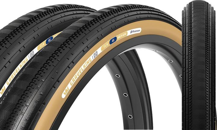 Actual product image Panaracer GravelKing SS TLR 28" folding tyre model 2024 (35-622)