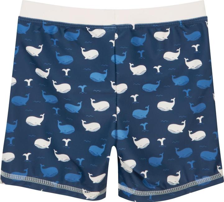 Actual product image Playshoes UV swimwear set short sleeve whale navy size 110/116 (110)