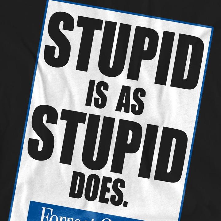 Immagine prodotto Forrest Gump Stupid Is Maglietta Adulto Unisex (XXL)