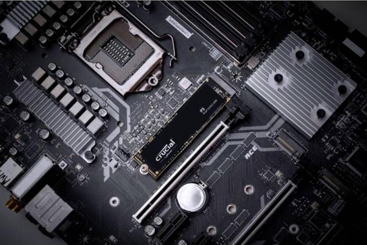 Actual product image Crucial P3 (1000 GB, M.2 2280)