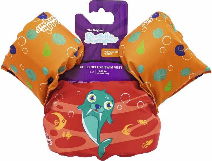 Bestway Flotteur Puddle Jumper® morse avec housse textile, 2-6 ans (10-25 kg)