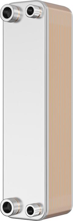 Produktbild Wiltec Edelstahl Wärmetauscher 30 Platten 125 kW Plattenwärmetauscher Wärmeüberträger