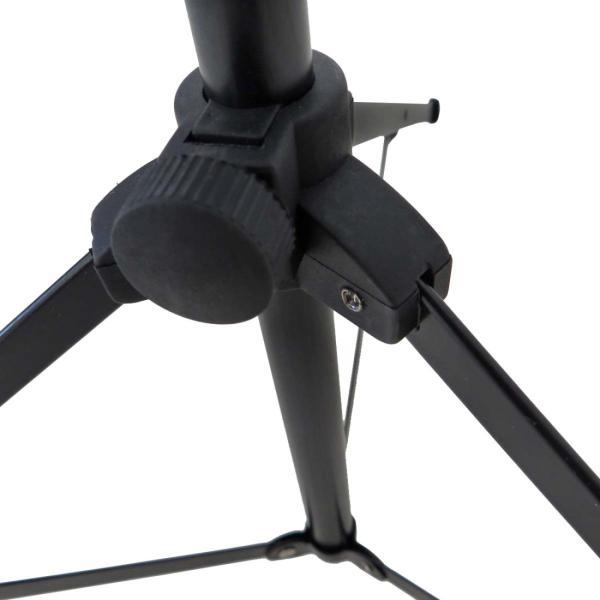 Produktbild keepdrum MUS2BK Notenständer Schwarz mit Tasche