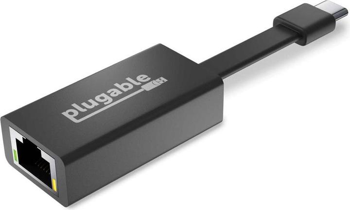 Productafbeelding Plugable USB C naar Ethernet Adapter (USB-C, RJ45/LAN (1x))