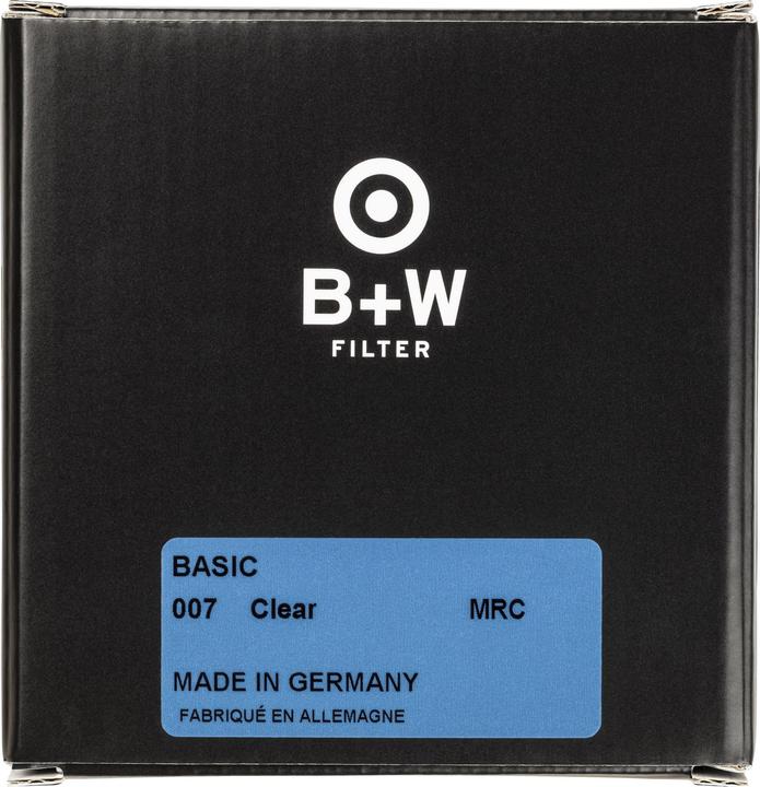 Immagine prodotto B+W FILTRO CHIARO MRC BASIC 52mm (52 mm, Filtro a trasmittanza infrarossa, 52 mm)
