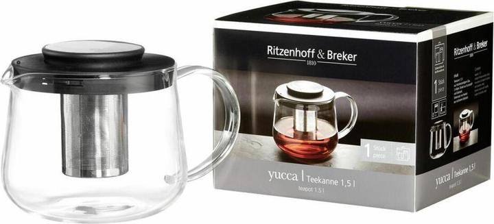 Image du produit Ritzenhoff & Breker Yucca Théière individuelle 1500 ml Noir (1.50 l)