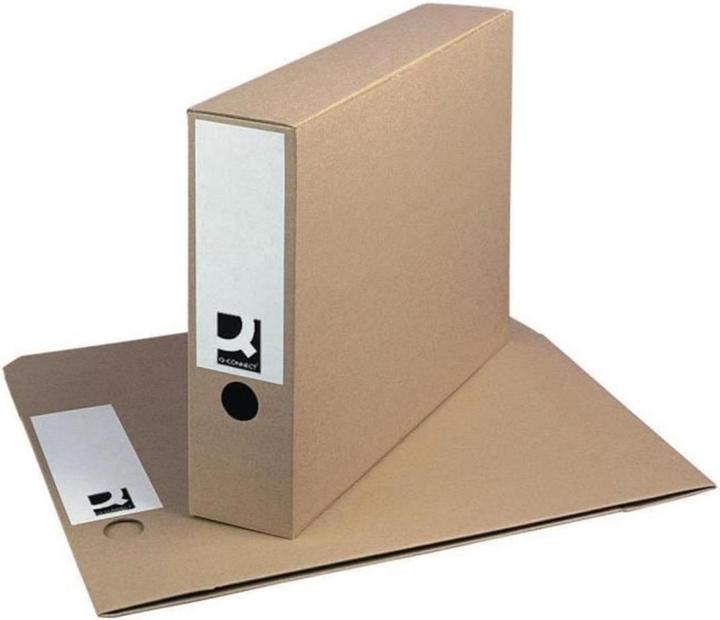 Q-Connect Archive boxes made of fine corrugated board (A4)
