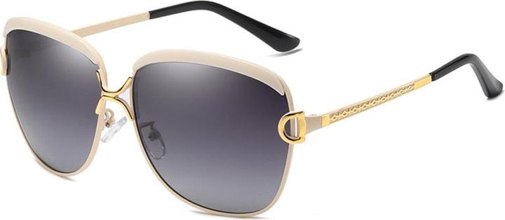 Immagine prodotto Techsuit - Sunglasses Polarized (8702) - for Women with UV Protection, Metal Frame - Yellow