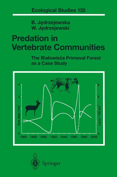 Produktbild Predation in Vertebrate Communities (Bogumila Jedrzejewska, Wlodzimierz Jedrzejewski, 2010)