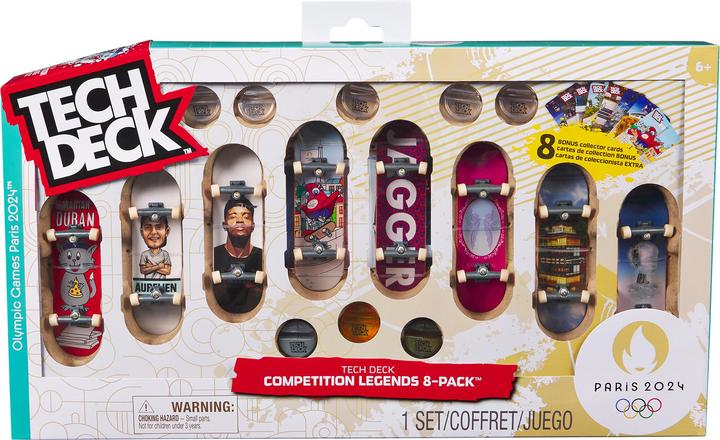 Actual product image Spin Master Tech Deck Olympic Pack 8-Pack