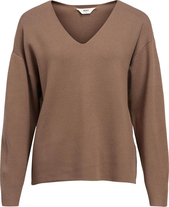 Actual product image Object V-neck knit jumper (S)