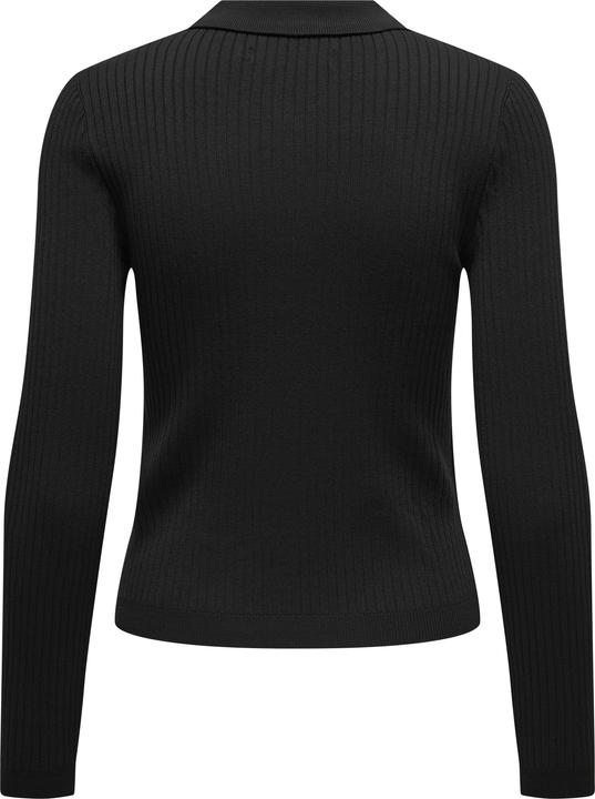 Actual product image Only Regular fit Polo collar Knitted polo shirt Cardigan (L)