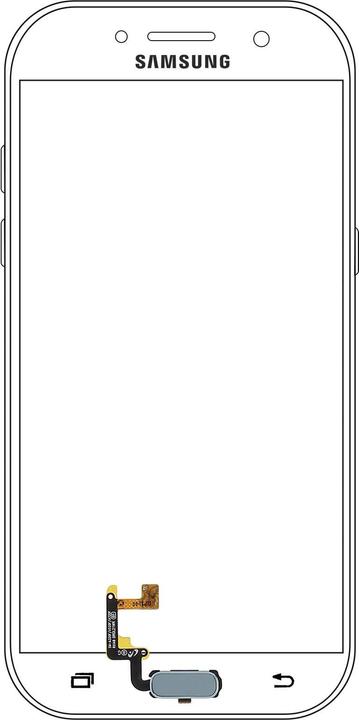 Actual product image Samsung Galaxy A3 2017 Home Button (Galaxy A3 (2017))